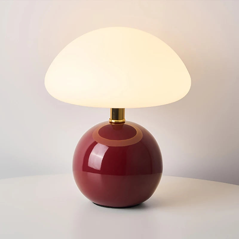 Nordic Table Lamp for Bedroom - Ceramic finish