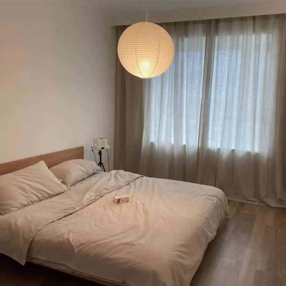 Modern Pendant Chandelier for Hotel - Paper lampshade