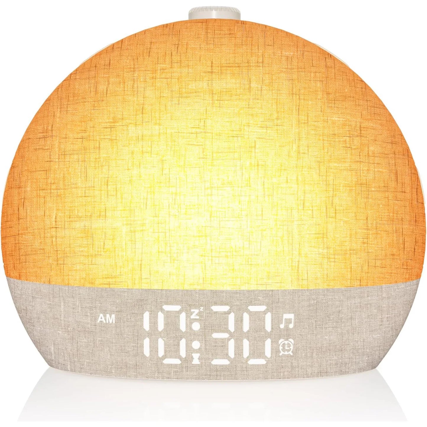 Modern LED Alarm Clock for Home - Stepless dimmable & Multicolor RGB light