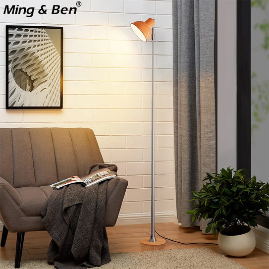 Minimalist Floor Lamp for Bedroom - USB powered & Stepless dimmable