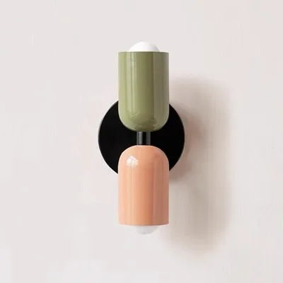 Nordic Wall Sconce for Bedroom - Space-Saving Design & Directional Ambient Glow