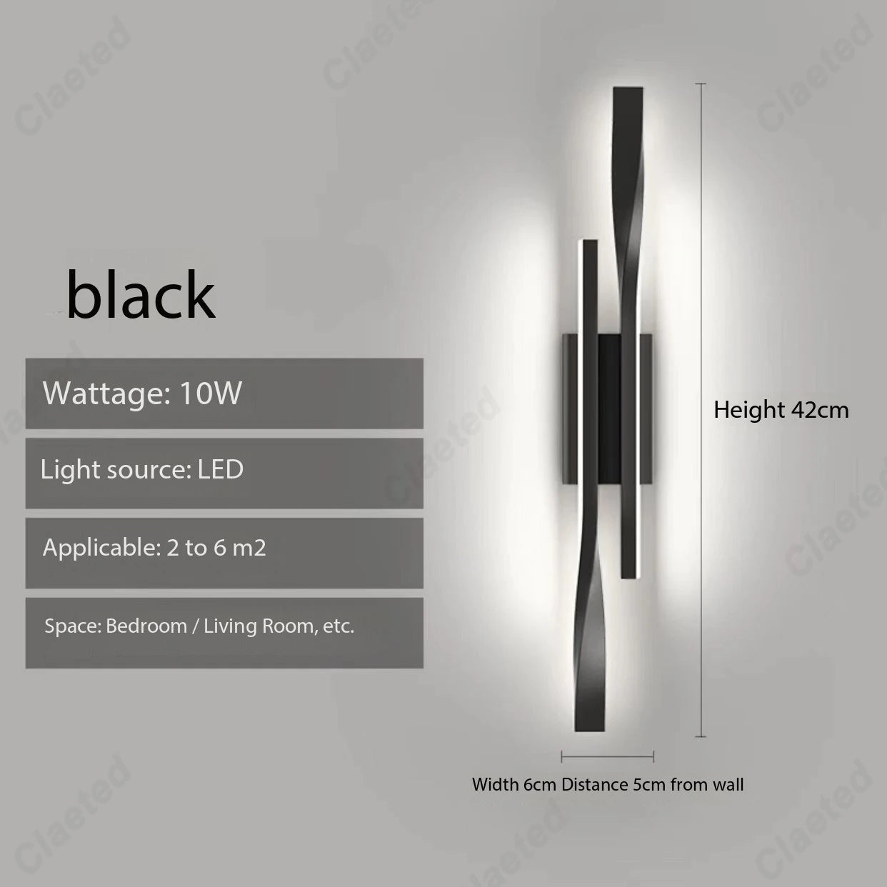 Minimalist Wall Sconce for Bedroom - Space-Saving Design & Directional Ambient Glow