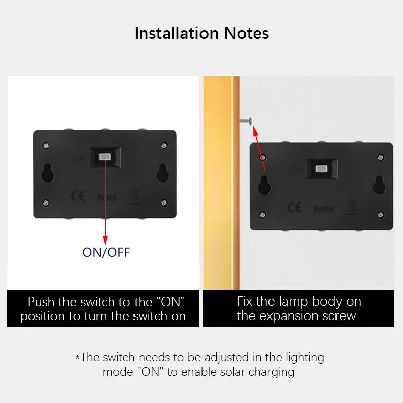 Modern Solar Outdoor Light for Garden - Waterproof / weatherproof & Solar powered