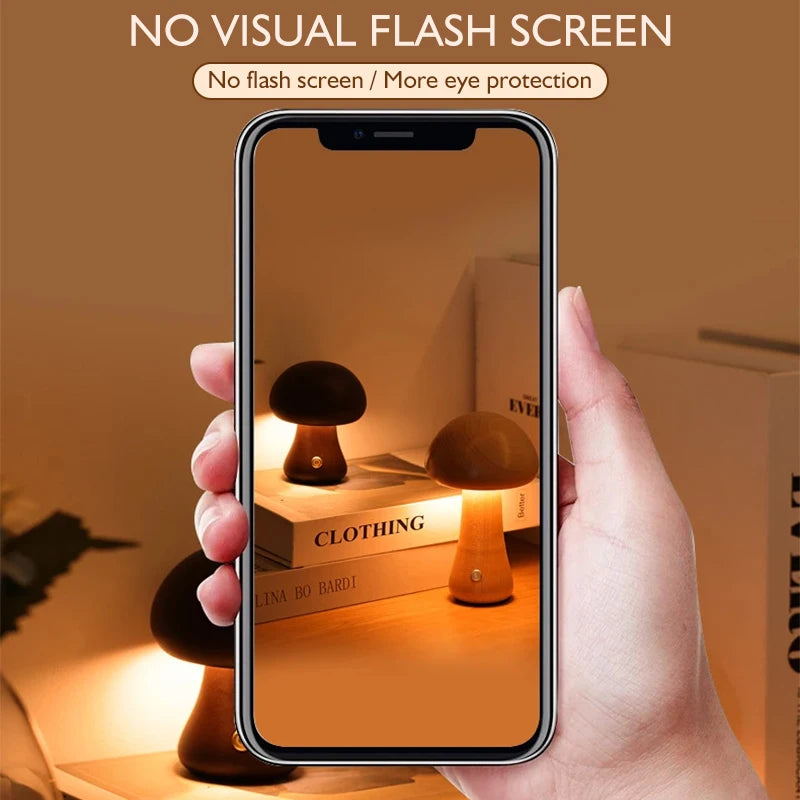 Modern LED Night Light for Bedroom - USB powered & Touch control