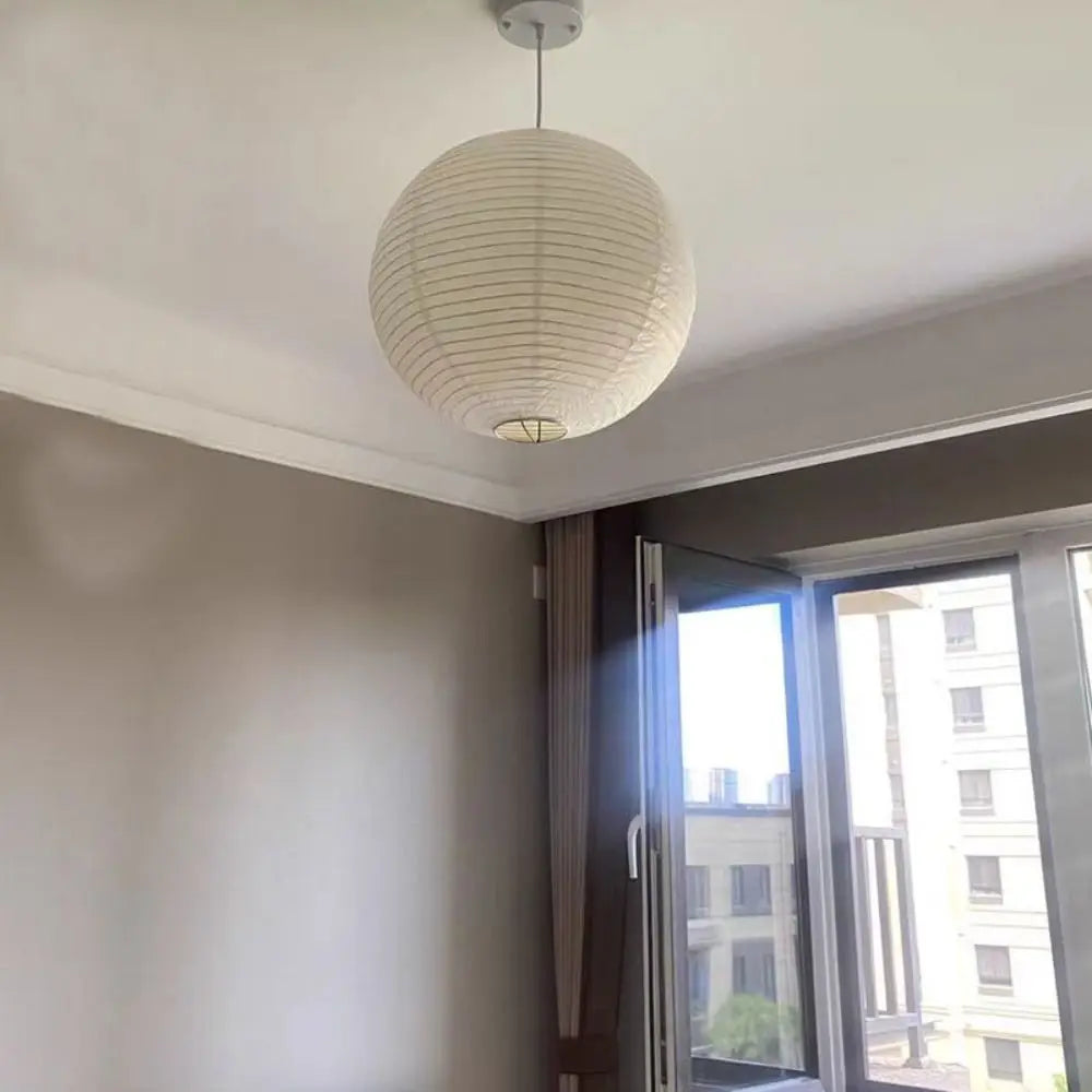 Modern Pendant Chandelier for Hotel - Paper lampshade