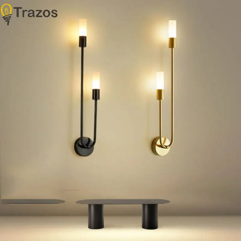 Minimalist Wall Sconce for Bedroom - Space-Saving Design & Directional Ambient Glow
