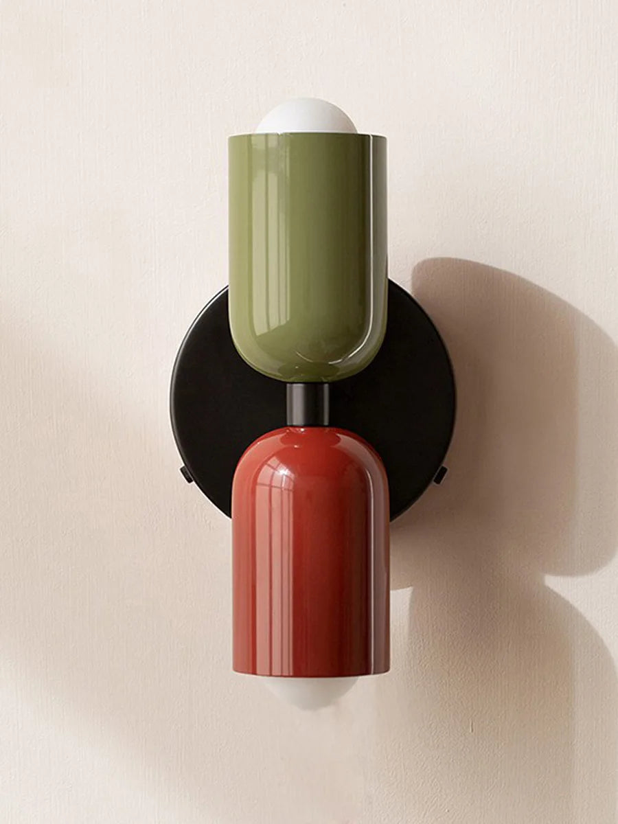 Nordic Wall Sconce for Bedroom - Space-Saving Design & Directional Ambient Glow