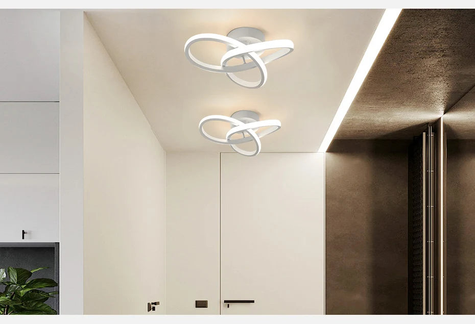Modern Pendant Chandelier for Bedroom - 3 color temperature modes
