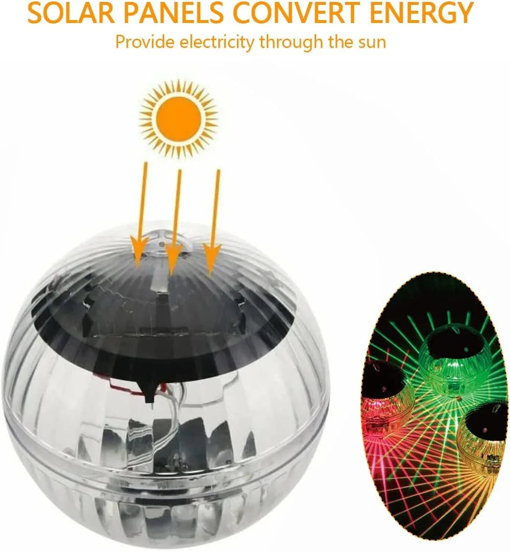 Modern Solar Outdoor Light for Pool - Waterproof / weatherproof & Solar powered
