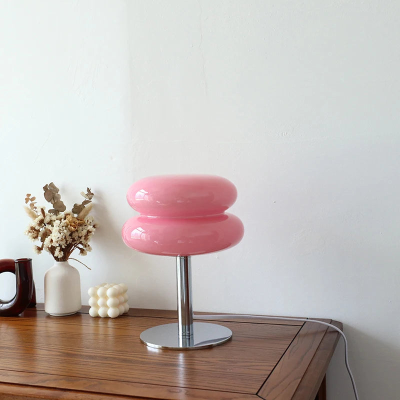 Modern LED Night Light for Bedroom - Glass shade