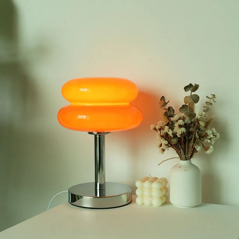 Modern LED Night Light for Bedroom - Glass shade