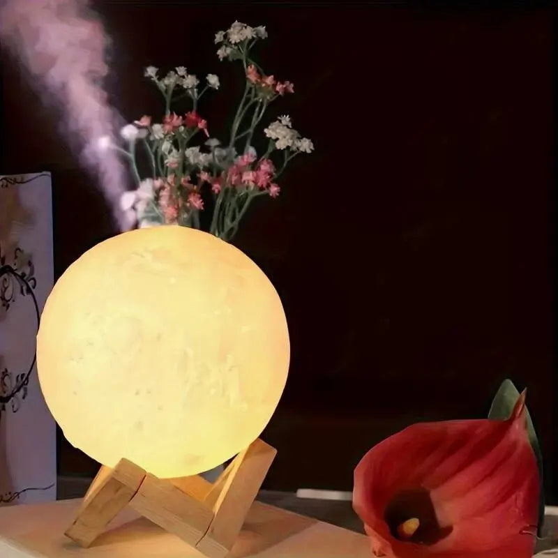 Modern Moon Lamp for Bedroom - Soft Nightstand Glow & Thoughtful Gift Idea