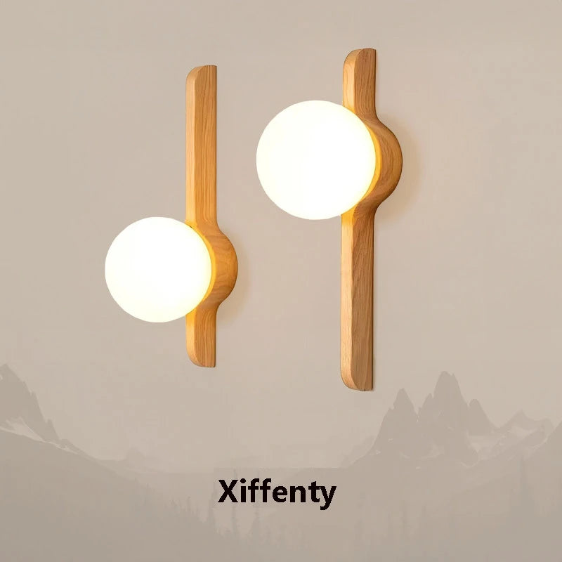 Minimalist Wall Sconce for Living Room - Spherical design