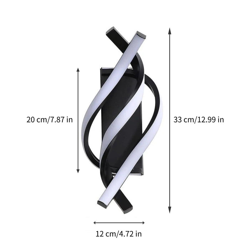 Modern Wall Sconce for Bedroom - Motion sensor activated