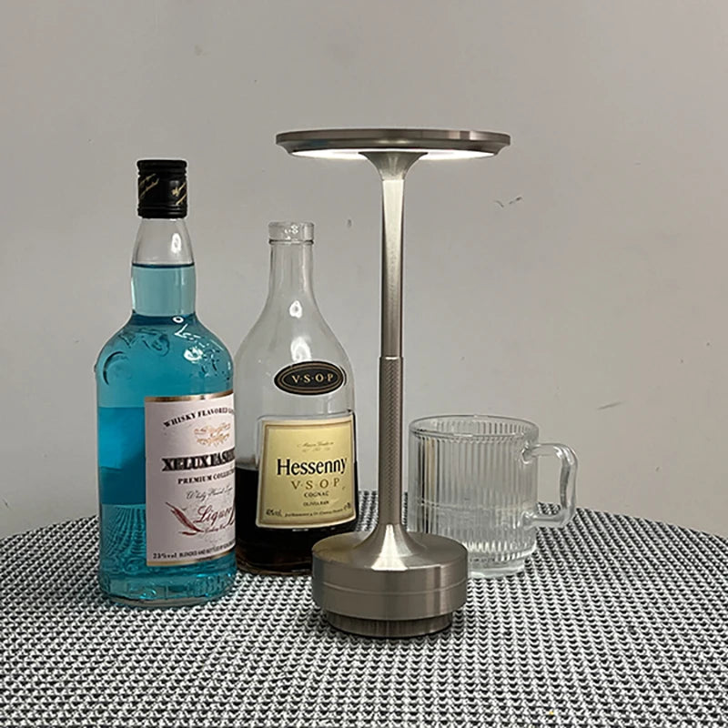 Modern LED Night Light for Home Bar - Gentle Nightstand Glow & Low-Glare Design