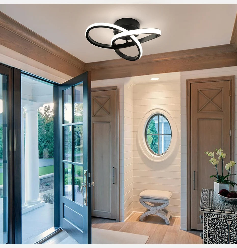 Modern Pendant Chandelier for Bedroom - 3 color temperature modes