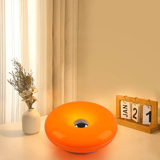 Modern Table Lamp for Bedroom - Rechargeable battery & 3 color temperature modes