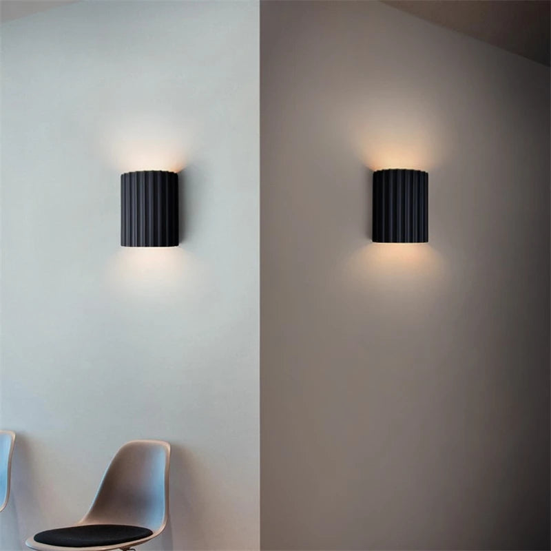 Modern Wall Sconce for Bedroom - Resin build