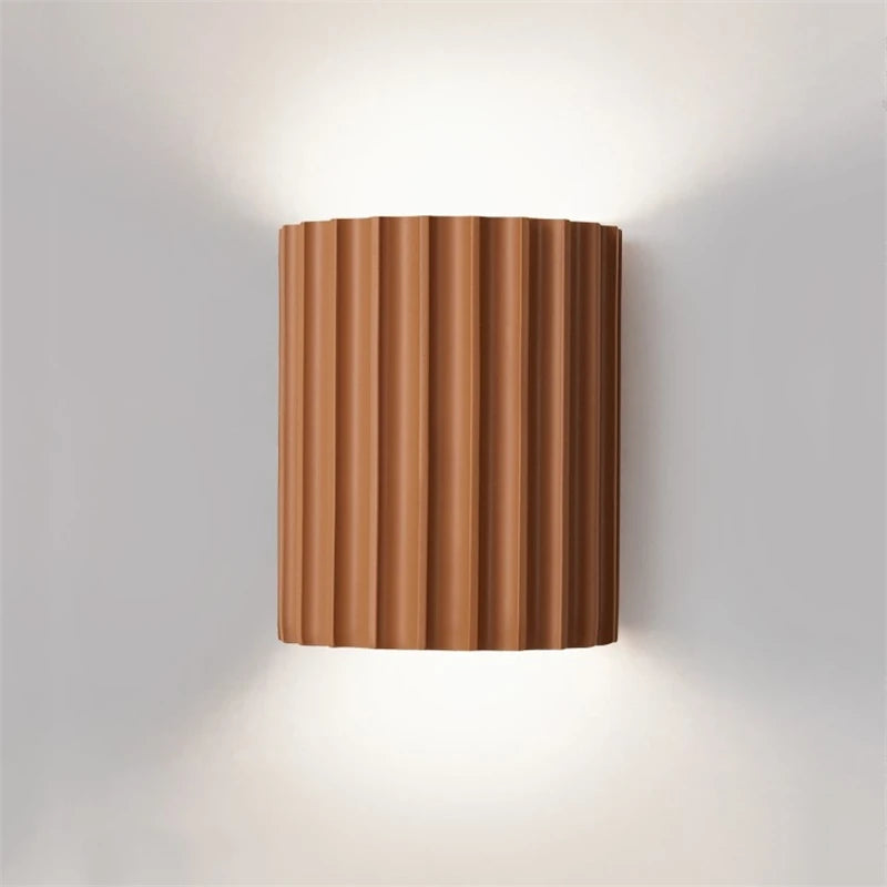 Modern Wall Sconce for Bedroom - Resin build