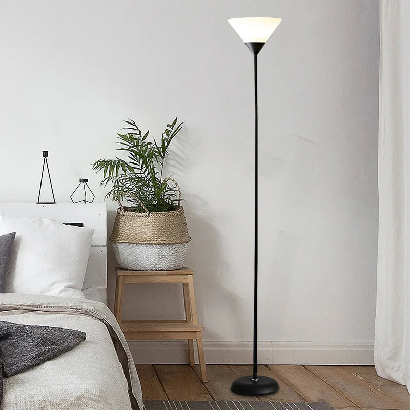 Minimalist Floor Lamp for Bedroom - E27 bulb fitting