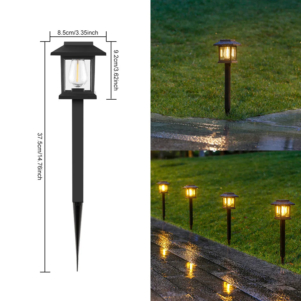 Modern Solar Outdoor Light for Garden - Solar powered