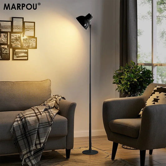 Modern Floor Lamp for Bedroom - USB powered & Stepless dimmable