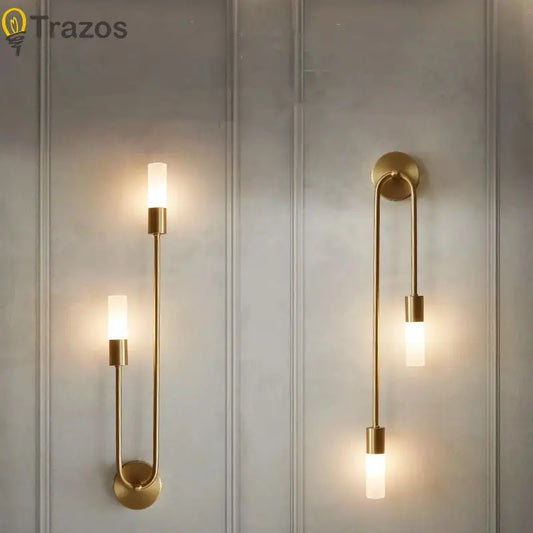 Minimalist Wall Sconce for Bedroom - Space-Saving Design & Directional Ambient Glow