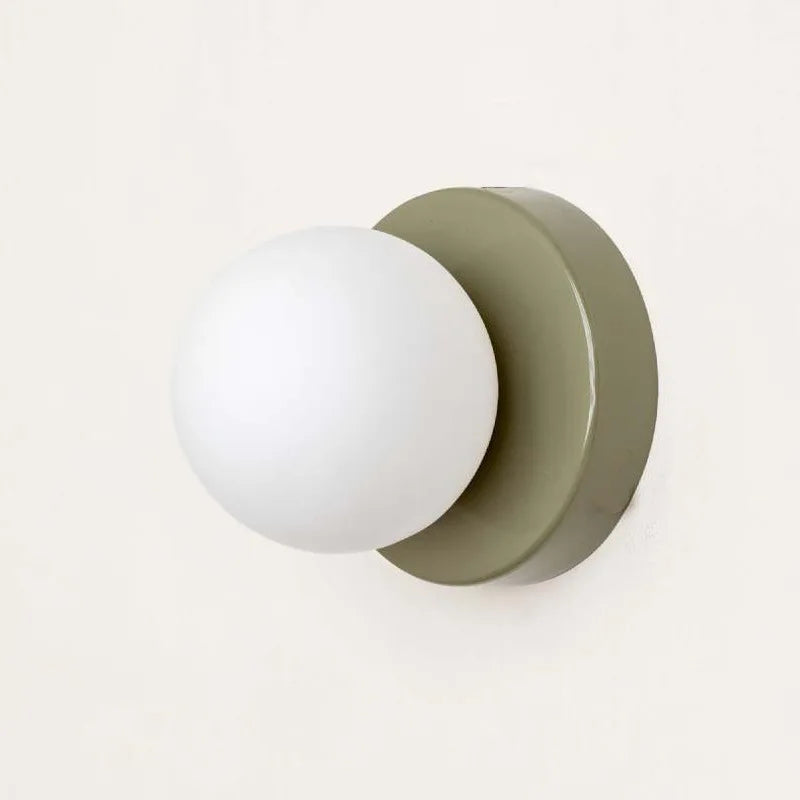 Modern Wall Sconce for Bedroom - Glass shade